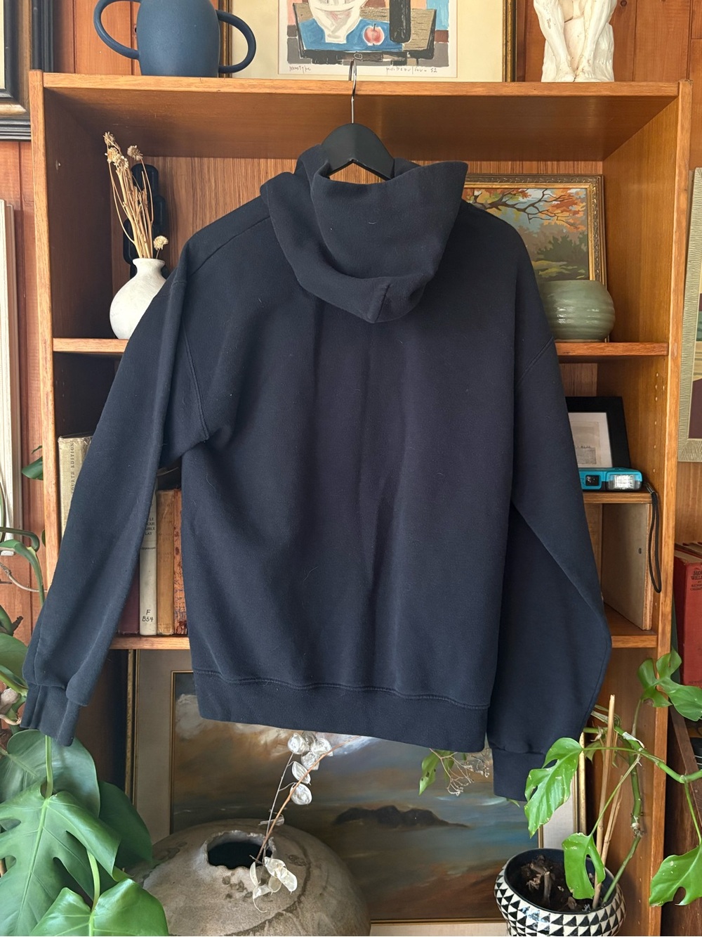 Skater Streetwear Thrasher Skateboard Magazine Black Hoodie M - Picture 5 of 5